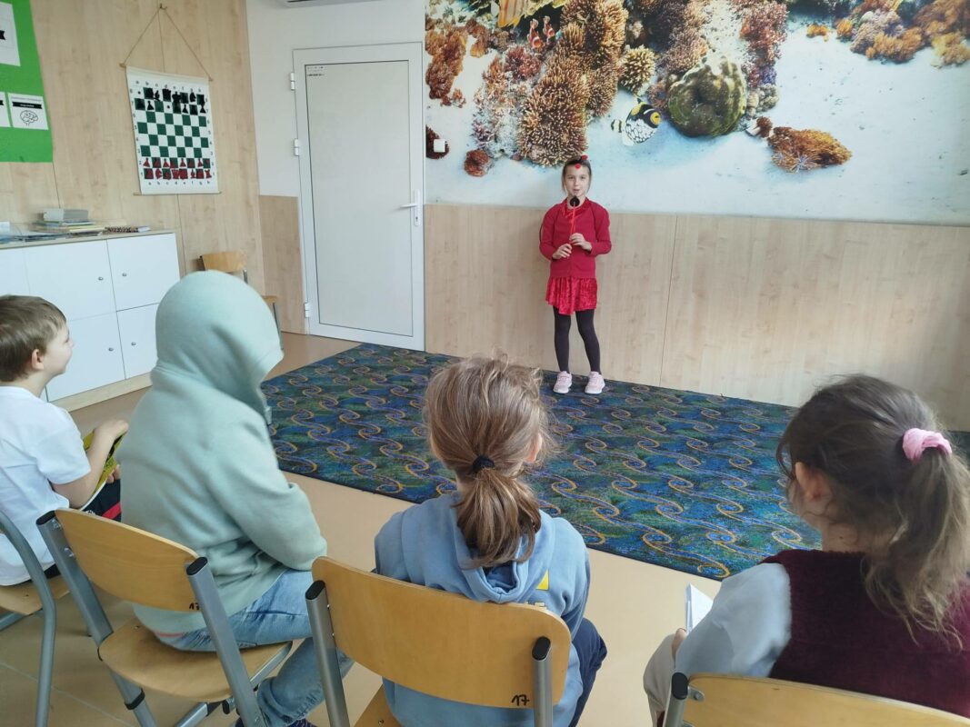 Mała scena w klasie I b