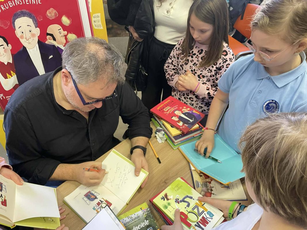 Spotkanie z autorem książek dla dzieci Grzegorzem Kasdepke