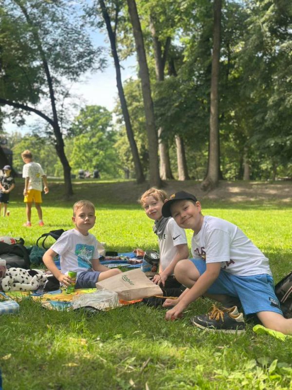 Klasa 2b KSP na pikniku